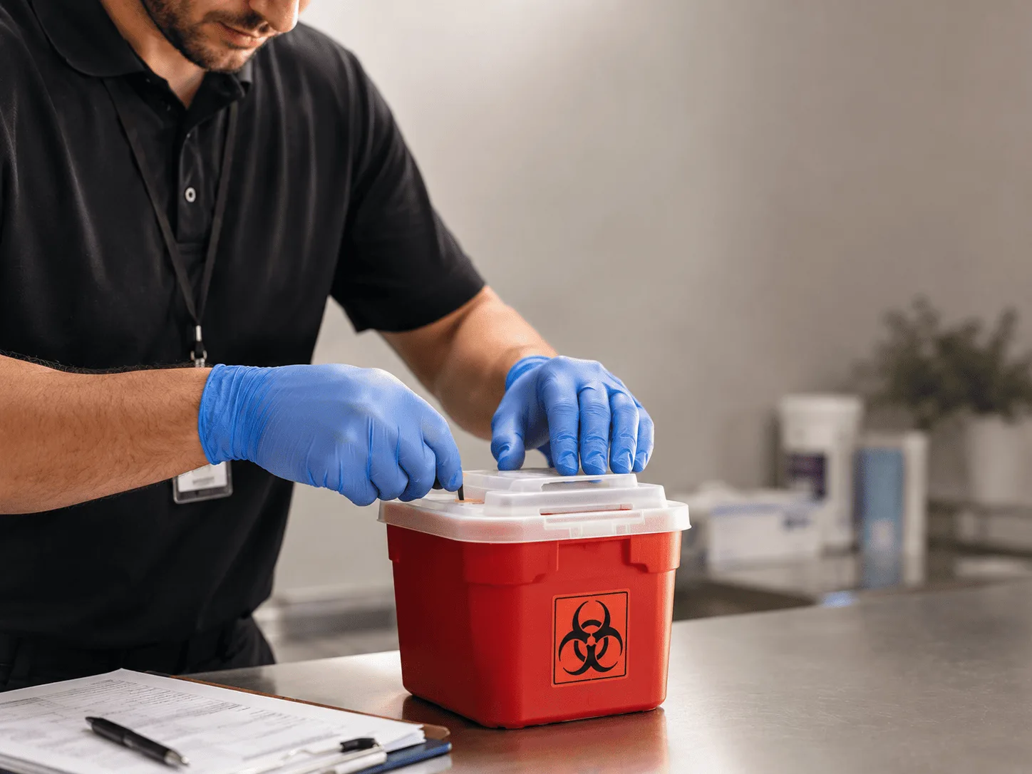 Why choose Sharps Waste Disposal in Hunter, OK